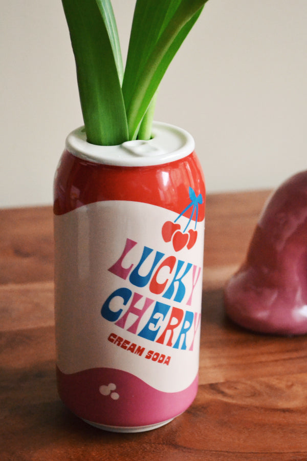 Cherry Cream Soda Vase