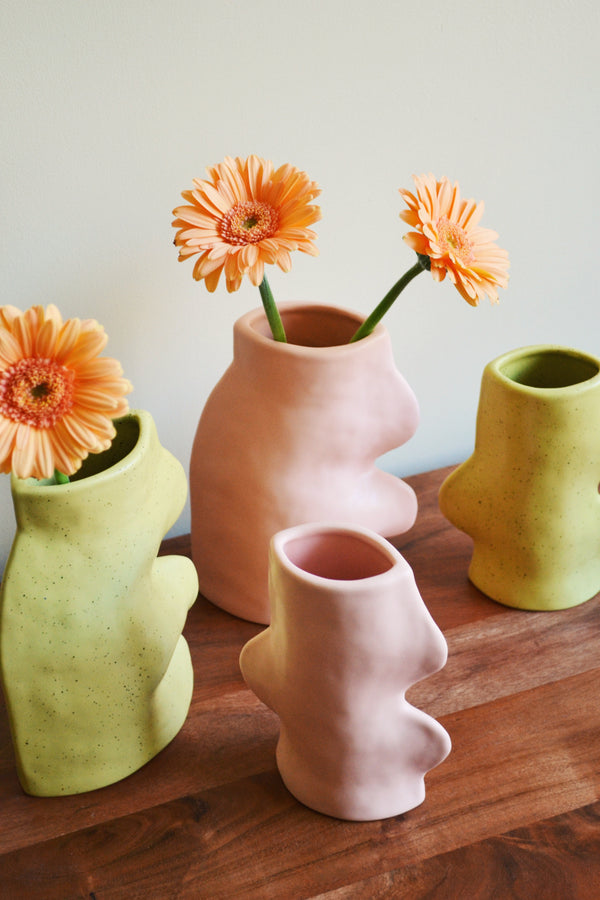 Fluxo Pink Vase - Medium