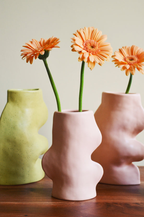 Fluxo Pink Vase - Medium
