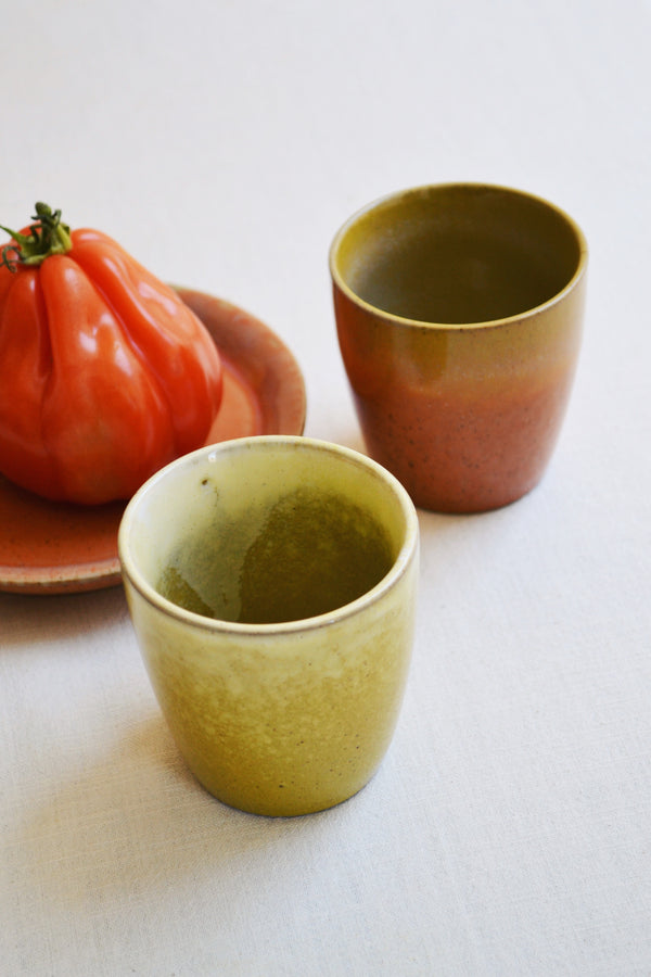 Sunset Stoneware Cup - Two Colours Available
