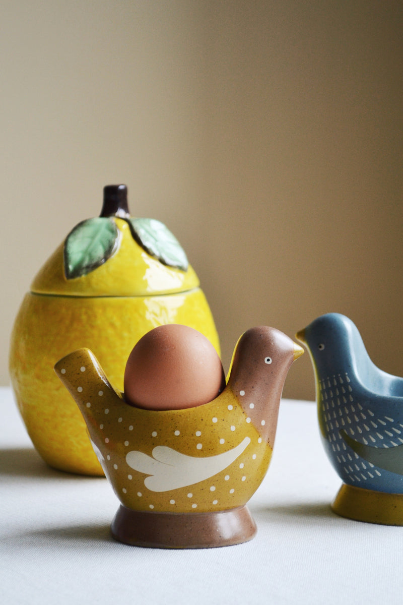Set of Two Bird Egg Cups