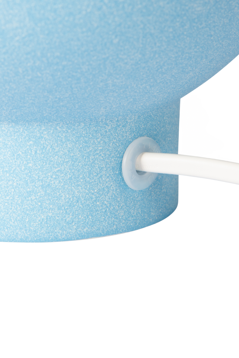HKLIVING ® | Ice Blue Ceramic Lamp Base