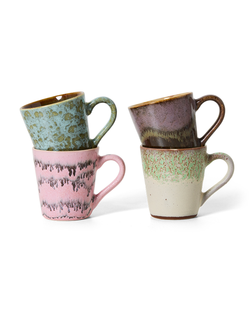 HKLIVING ® | Set of Four Espresso Mugs