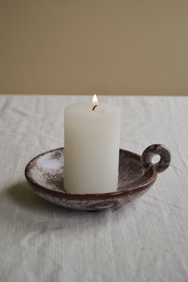 Ceramic Candle Holder Dish