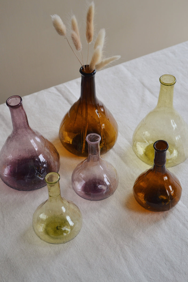 Madam Stoltz Recycled Glass Bud Vases Weddings