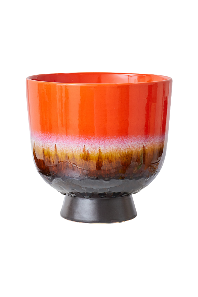 HKLIVING ® | Retro Flower Pot - Cherry Red