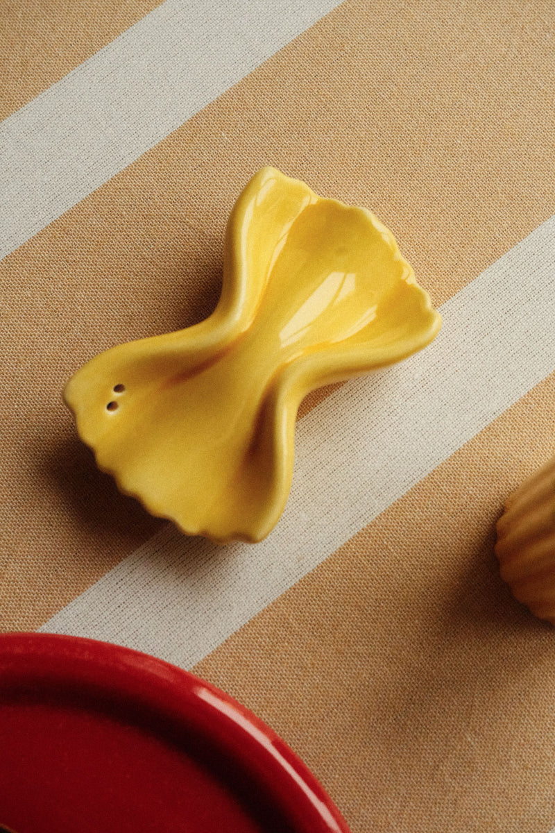 Farfalle and Macaroni Pasta Salt and Pepper Shakers