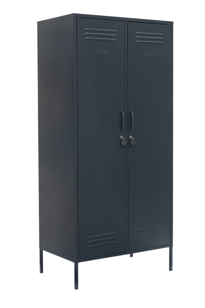 Mustard Made | The Twinny Metal Locker in Slate