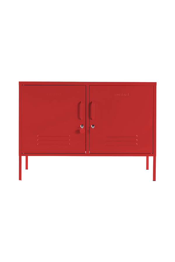 Mustard Made | The Metal Lowdown Locker in Poppy
