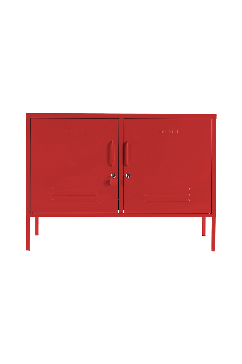 Mustard Made | The Metal Lowdown Locker in Poppy