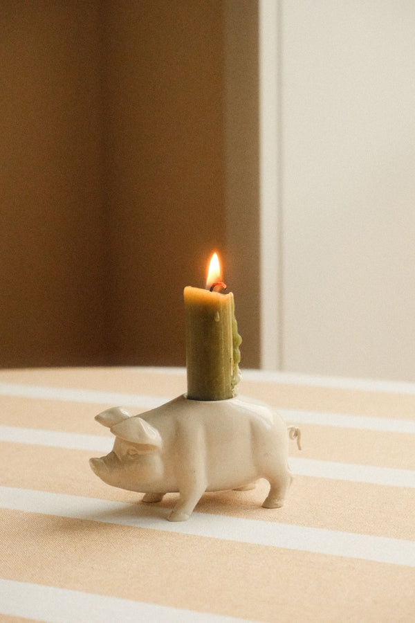 Piggy Candle Holder
