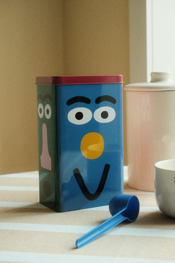 Faces Kitchen Storage Tin