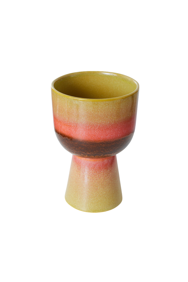 HKLIVING ® | Retro Flower Pot - Lime Green