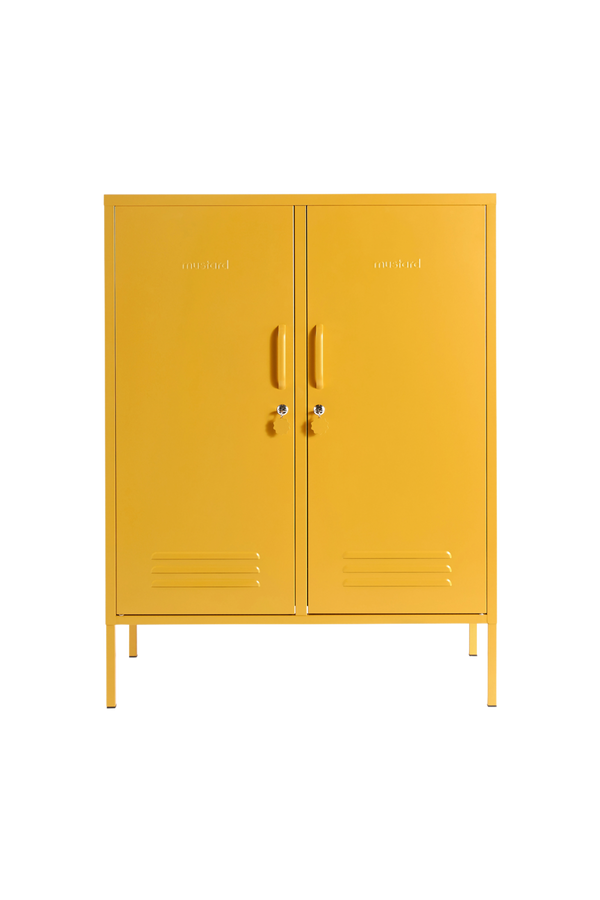 Mustard Made | The Midi Metal Locker in Mustard