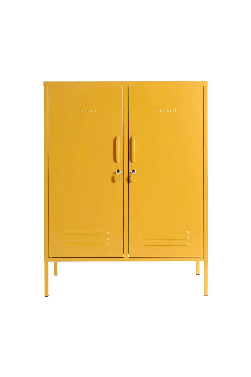 Mustard Made | The Midi Metal Locker in Mustard