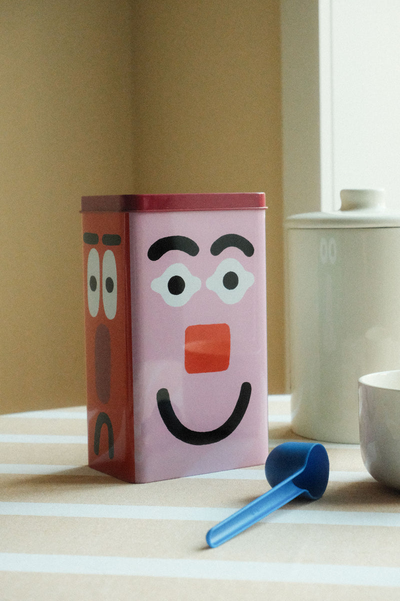 Faces Kitchen Storage Tin