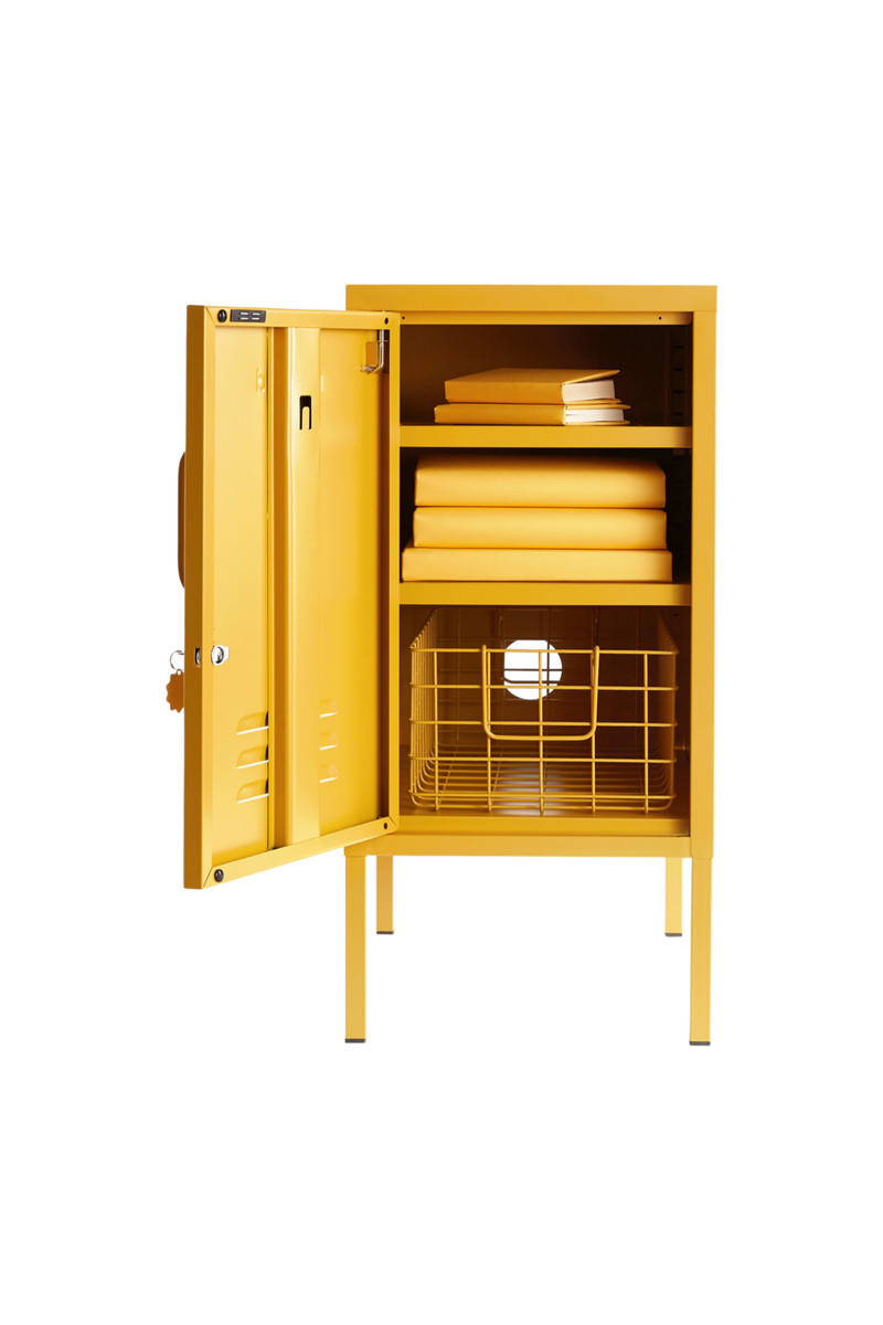 Mustard Made | The Shorty Metal Locker in Mustard