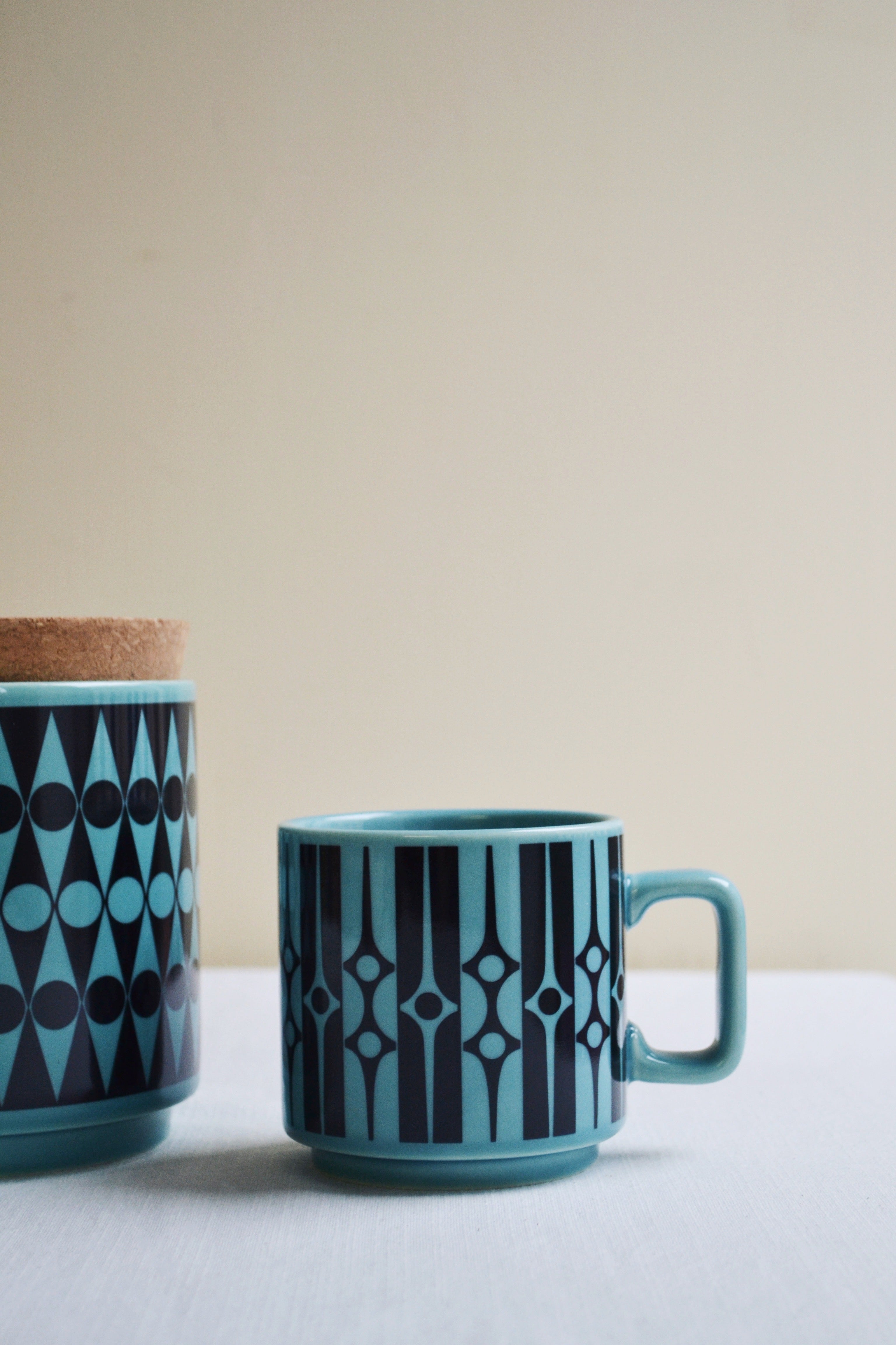 Teal Mug - Geo – Spicer and Wood