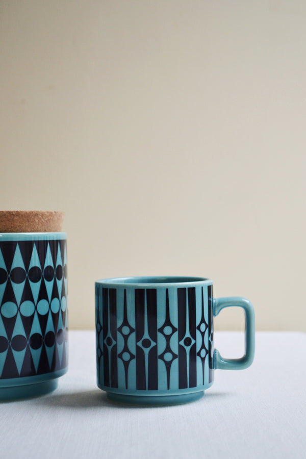 Teal Mug - Geo