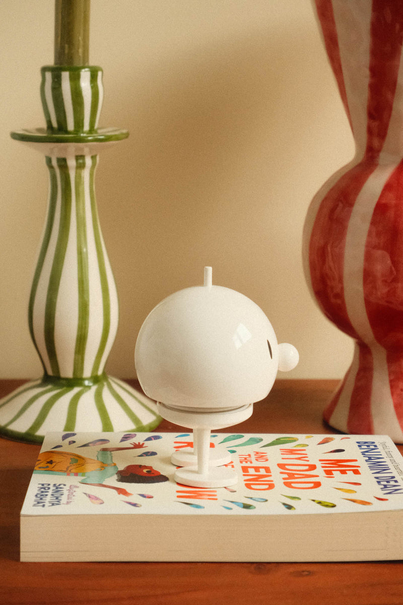 Hoptimist | Bumble Medium White Bouncing Object