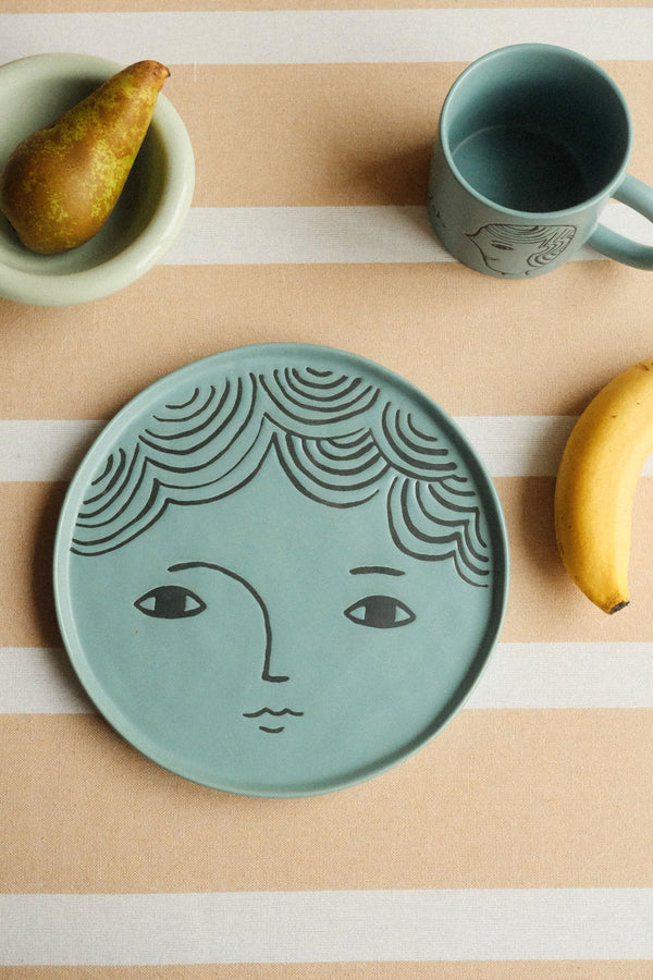 Donna Wilson | Blue Face Plate