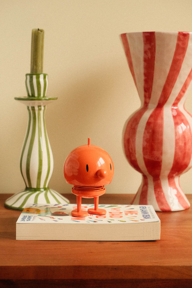 Hoptimist | Bumble Medium Orange Bouncing Object