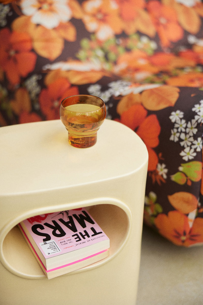 HKLIVING ® | Set of Four Bulb Glasses - Amber