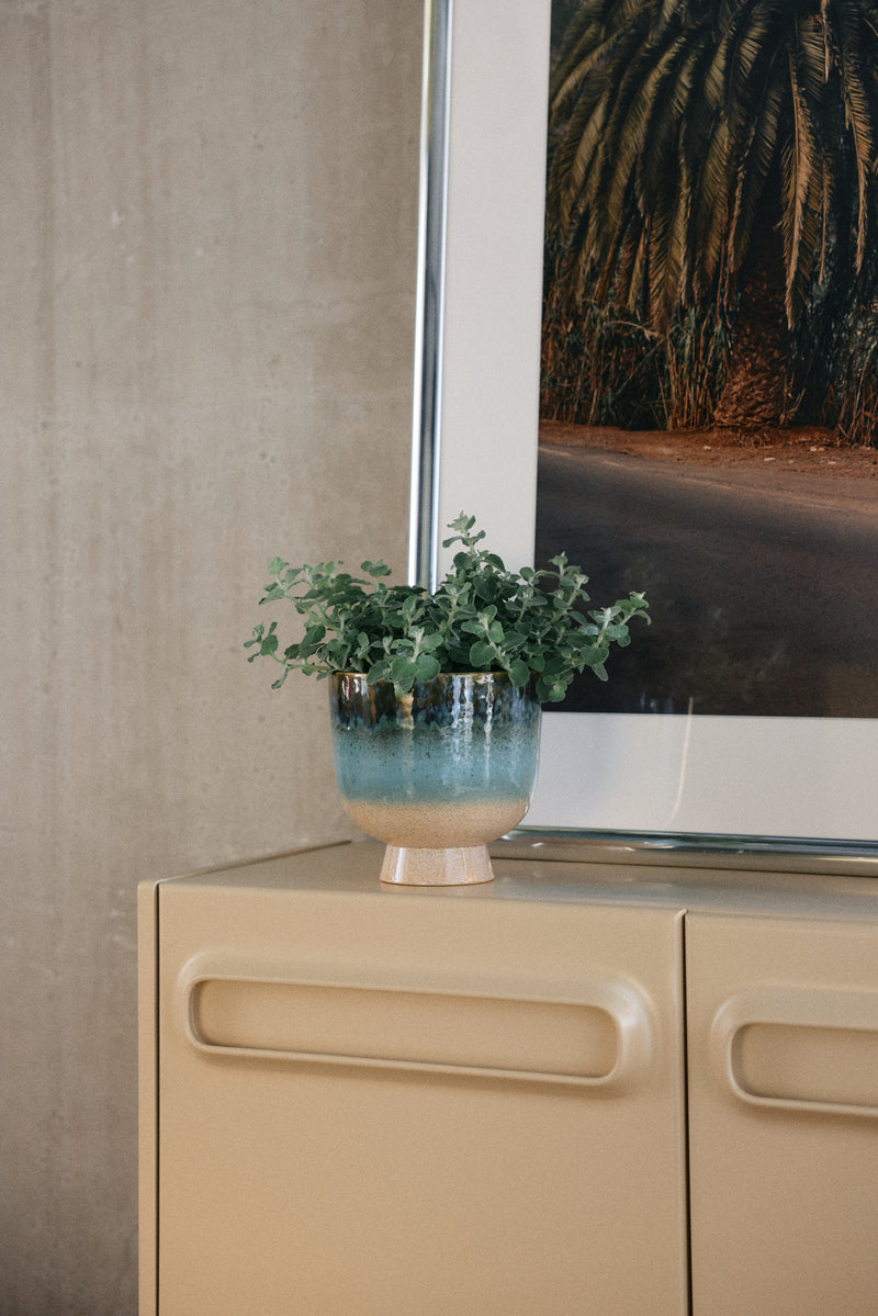 HKLIVING ® | Retro Flower Pot - Lagoon