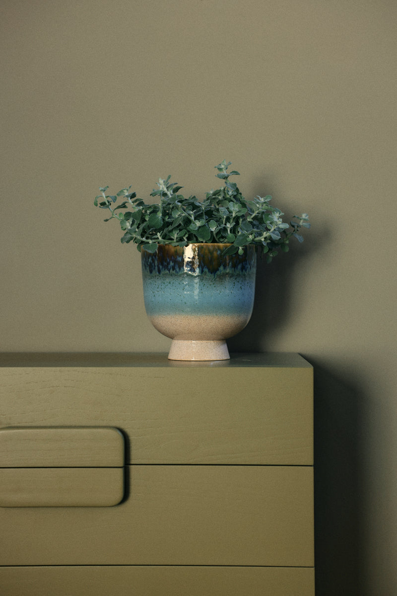 HKLIVING ® | Retro Flower Pot - Lagoon