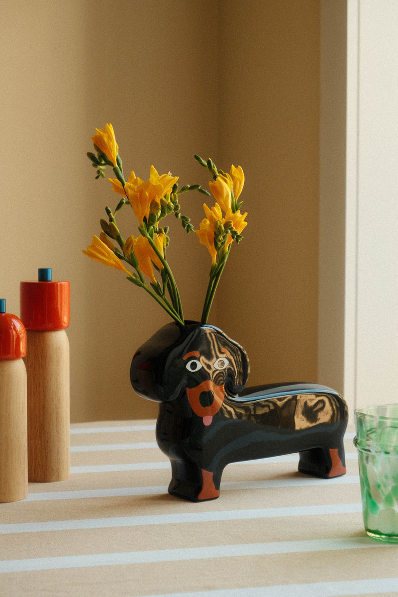 Dachshund Sausage Dog Vase