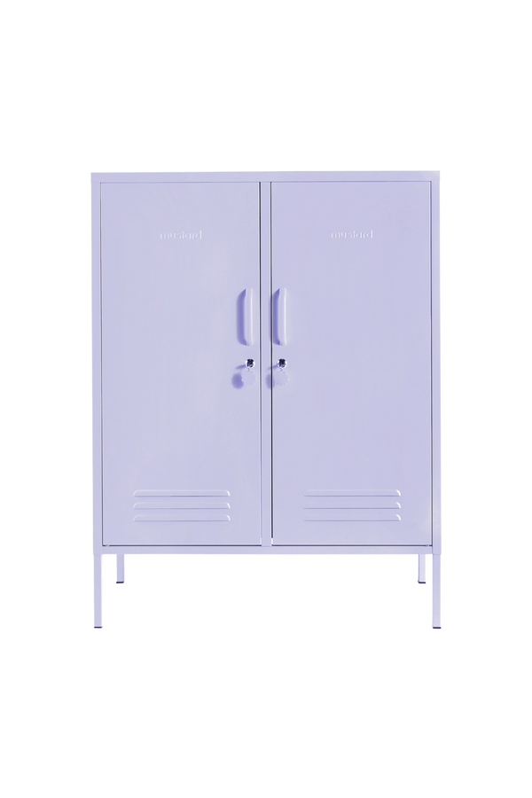 Mustard Made | The Midi Metal Locker in Lilac