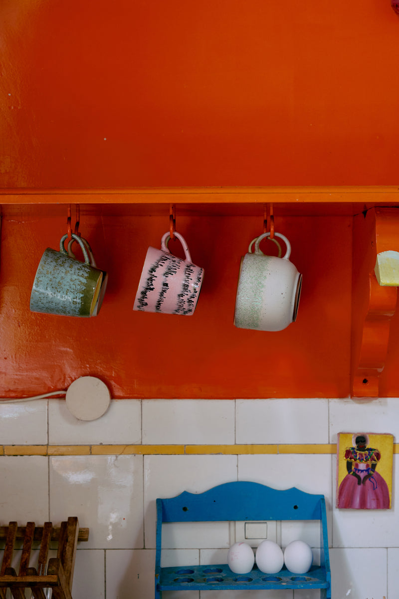 HKLIVING ® | Set of Four Cappuccino Mugs - Dada