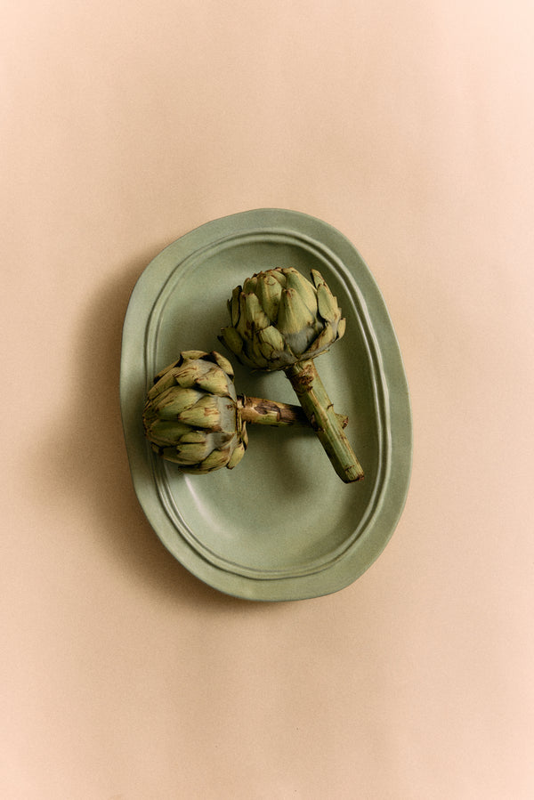 HKLIVING ® | New Classics Large Ceramic Tray - Mint Green