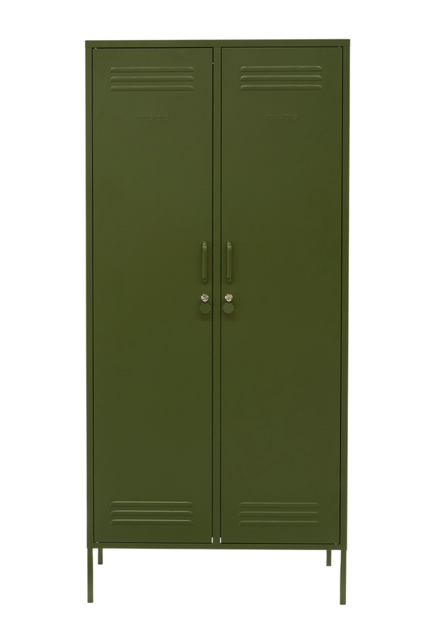 Mustard Made | The Twinny Metal Locker in Olive