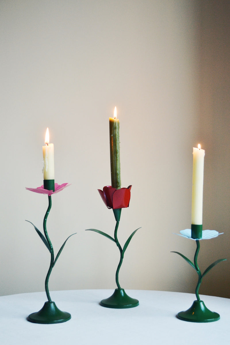 Poppy Candle Holder