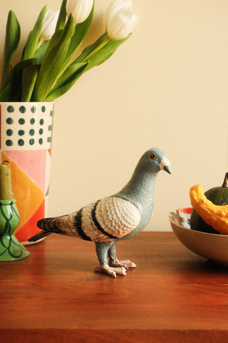 Peggy Pigeon Cast Iron Figure