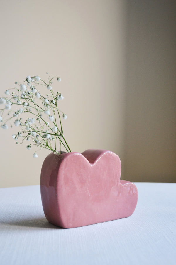 Clay Vase - Pink