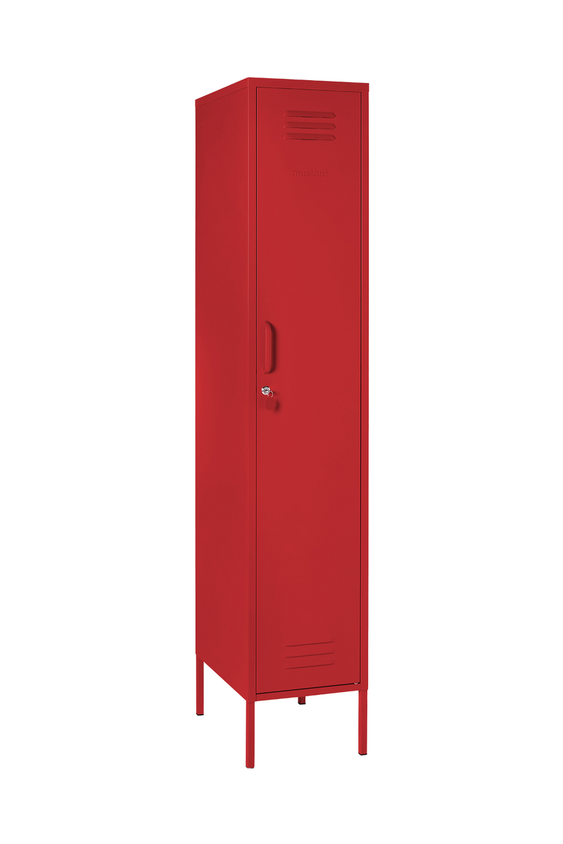 Mustard Made | The Skinny Metal Locker in Poppy