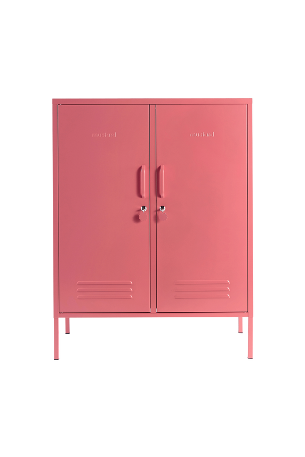 Mustard Made | The Midi Metal Locker in Berry