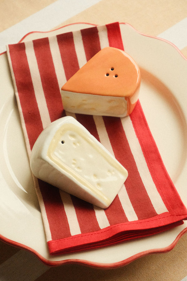 Salt and Pepper Cheese Shakers