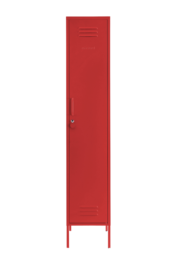 Mustard Made | The Skinny Metal Locker in Poppy