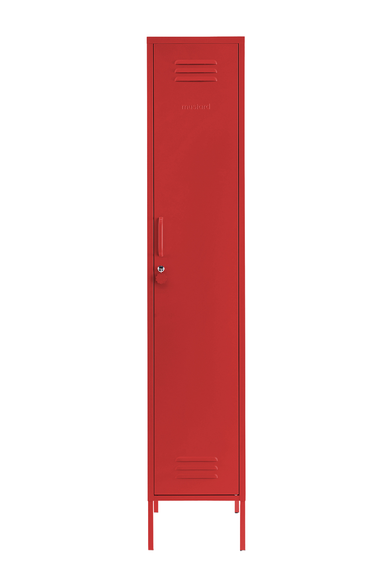 Mustard Made | The Skinny Metal Locker in Poppy