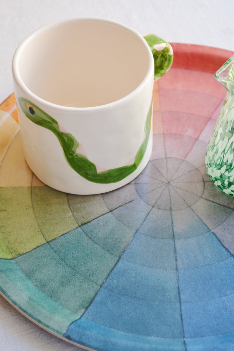 Birchwood Serving Tray - Philipp Otto Runge Colour Wheel