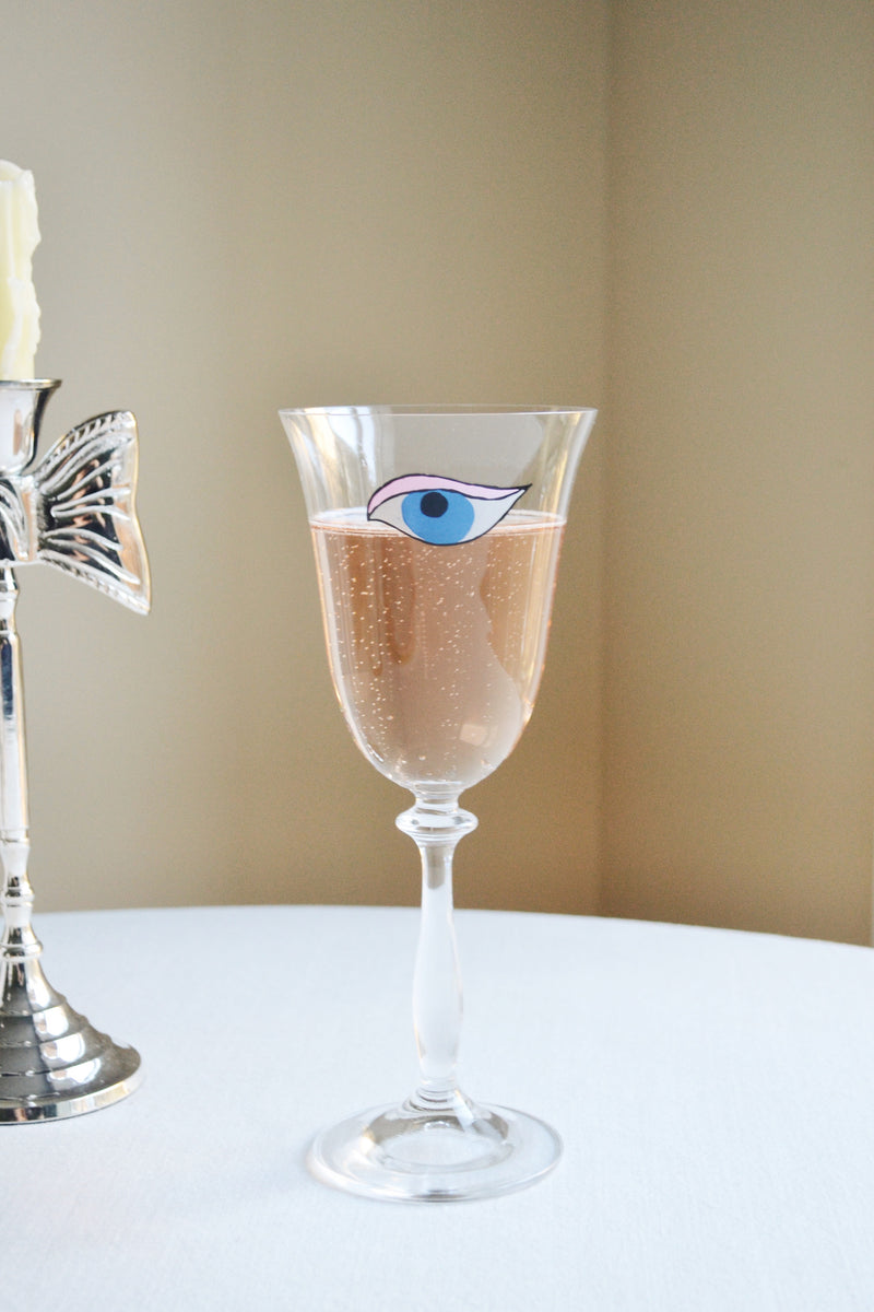 Eye Wine Glass