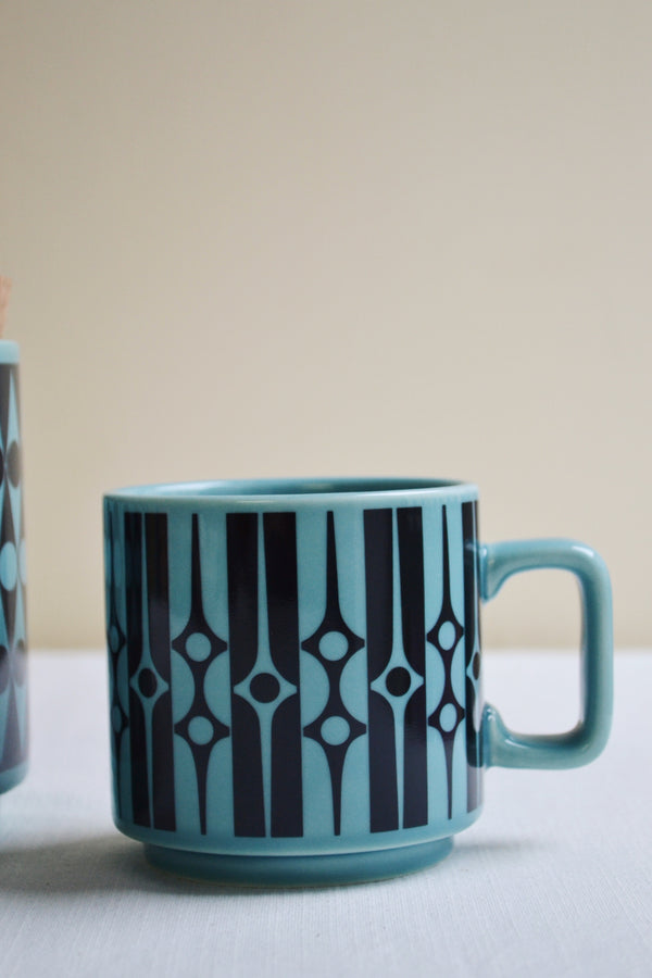 Teal Mug - Geo