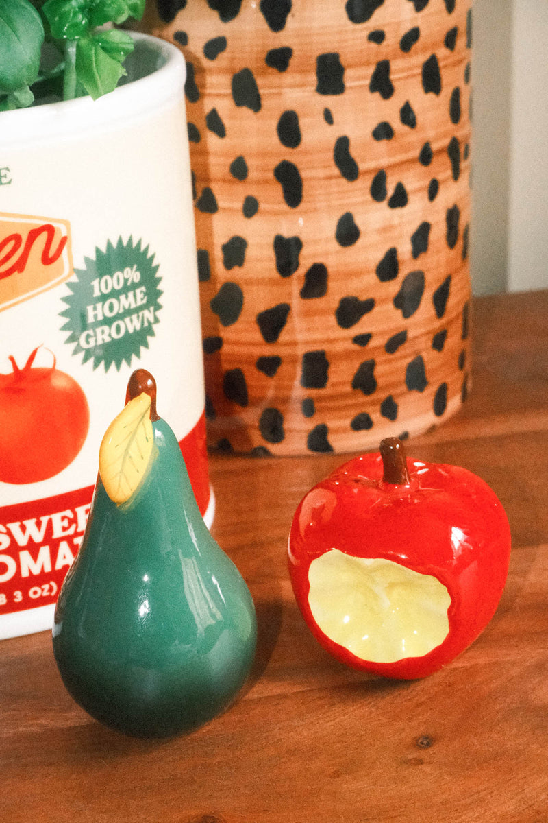 Hal Haines / &k Amsterdam | Apple Pear Salt and Pepper Shakers