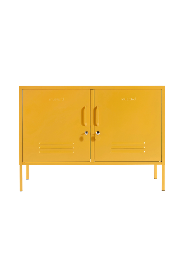 Mustard Made | The Lowdown Metal Locker in Mustard
