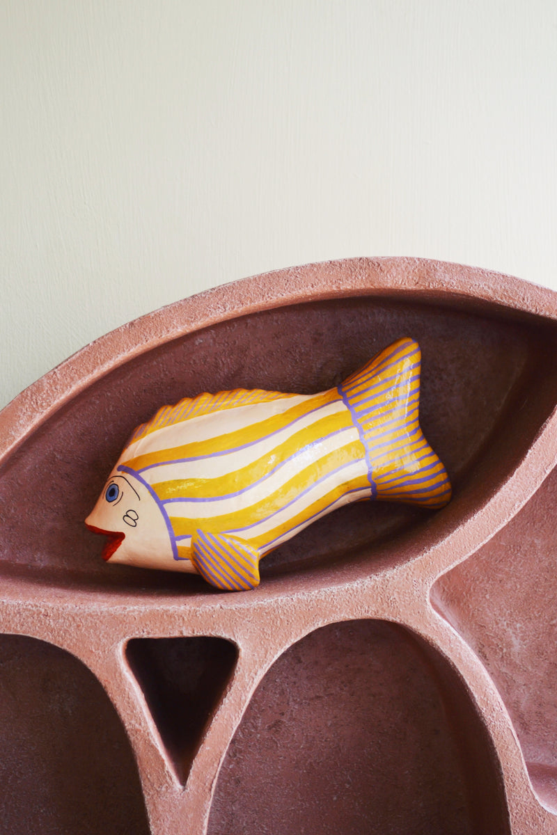 Tangerine Fish Ornament