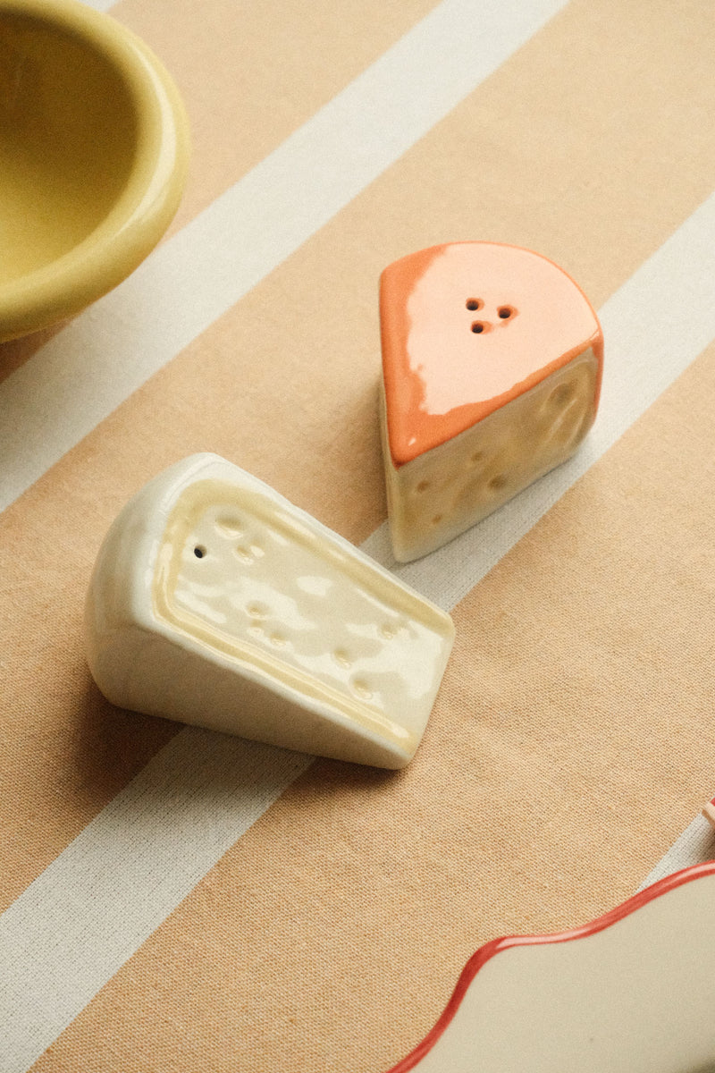 Salt and Pepper Cheese Shakers