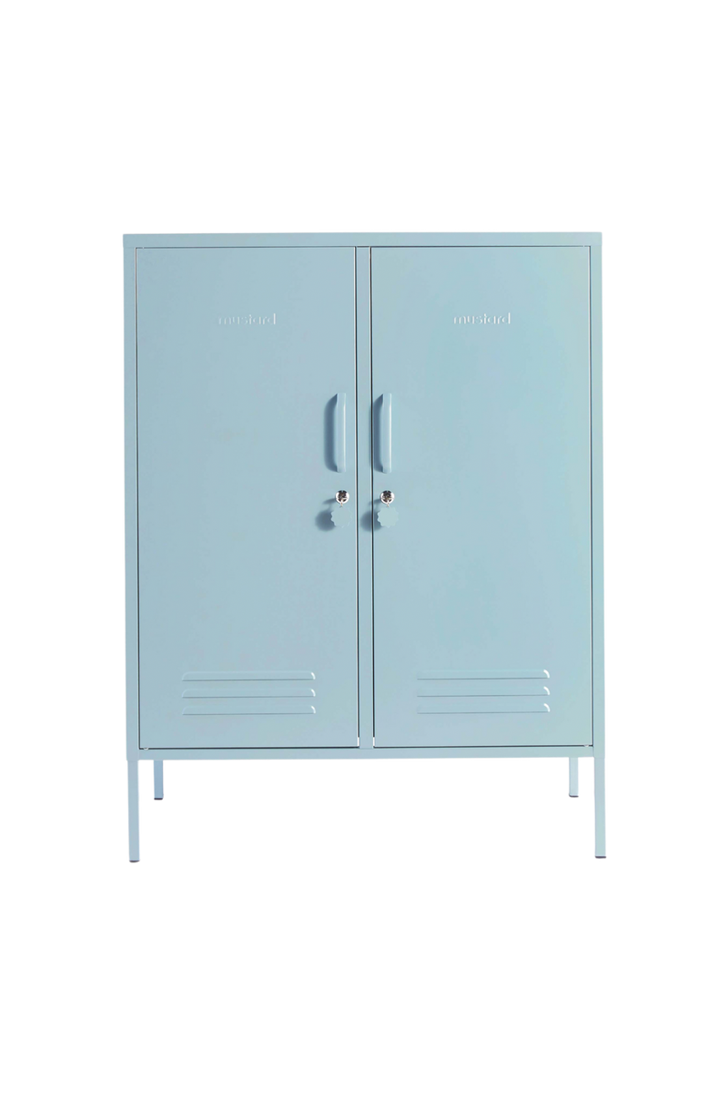 Mustard Made | The Midi Metal Locker in Ocean